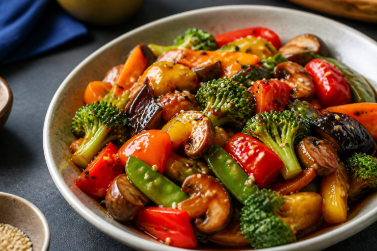 Teriyaki Glazed Vegetables – A Bright, Savory Weeknight Side