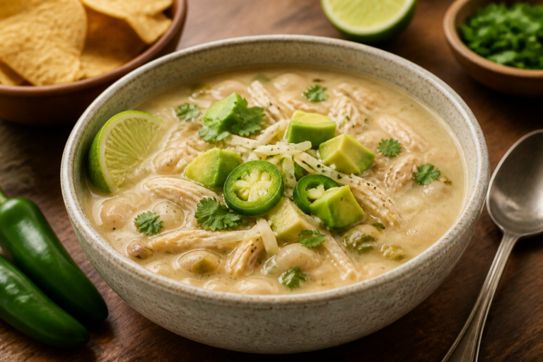 Mexican Style White Chicken Chili