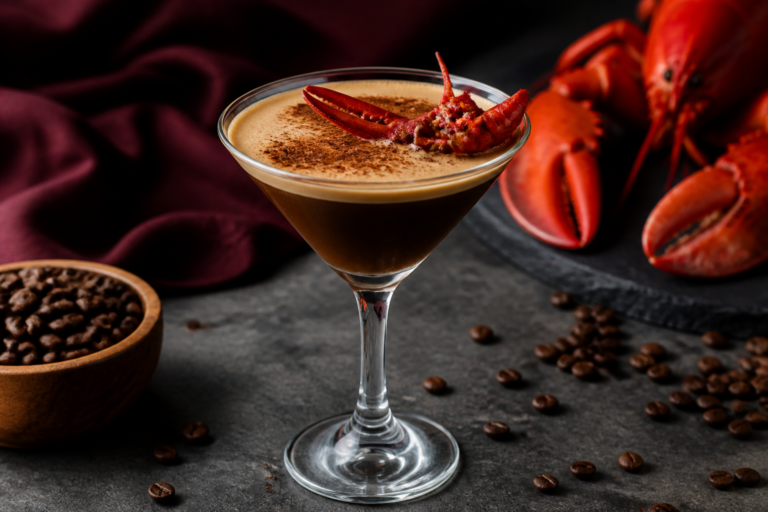 Red Lobster Mocha Espresso Martini