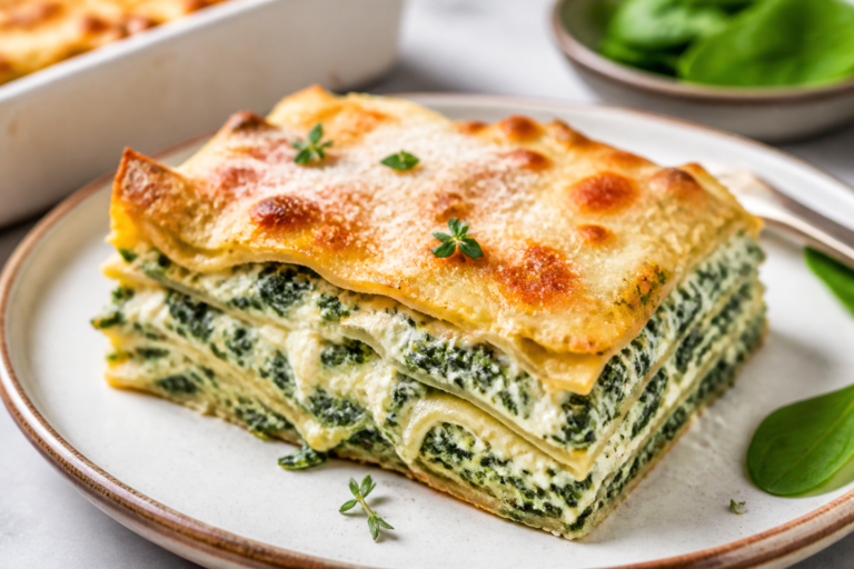 Vegetarian Lasagna Recipe With Ricotta Spinach