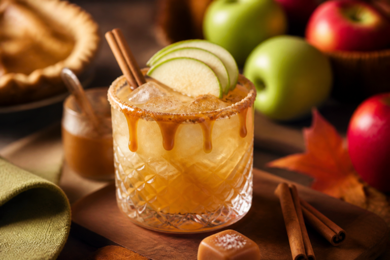 Caramel Apple Pie Cocktail – Cozy, Dessert-Inspired Sipper