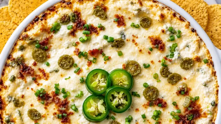 Cottage Cheese Jalapeño Popper Dip