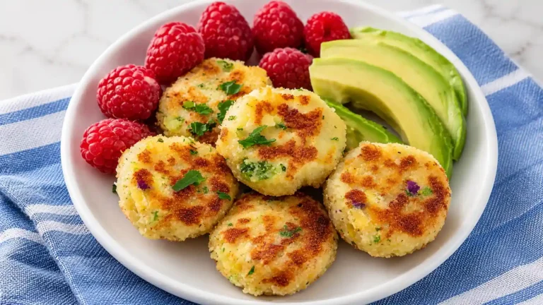 Quick Chicken and Broccoli Nuggets for Baby