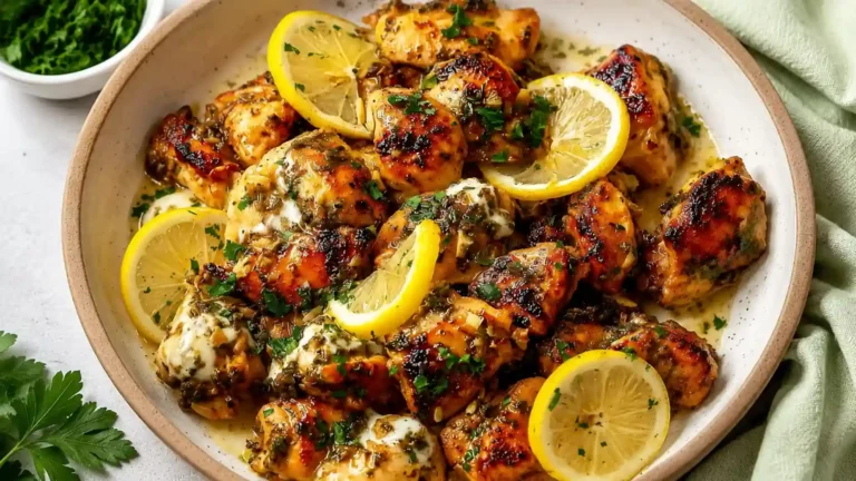 Lebanese Lemon Garlic Chicken