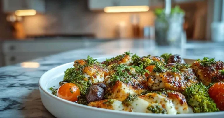 Quick and Easy Low Carb High Protein Meal with Garlic