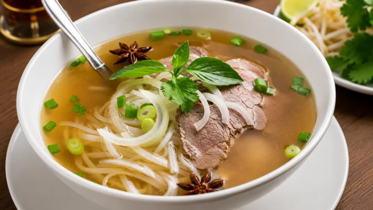 Beef Pho Vietnamese Soup – Comforting, Aromatic, and Easy to Love
