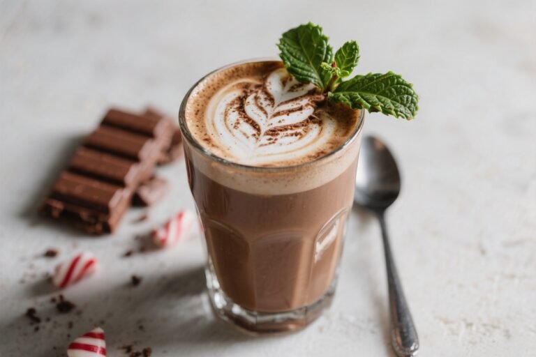 Chocolate Peppermint Latte – Cozy, Minty, and Easy to Make