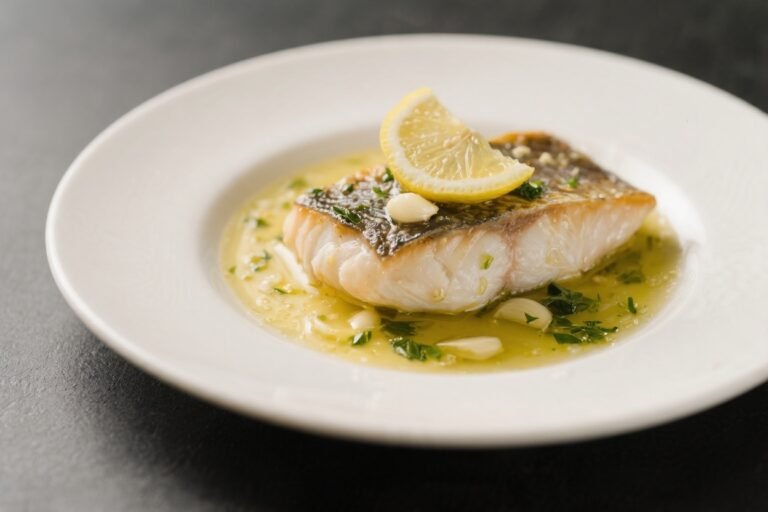 Creamy Garlic Butter Lemon Fish Sauce – Bright, Silky, and Weeknight-Friendly