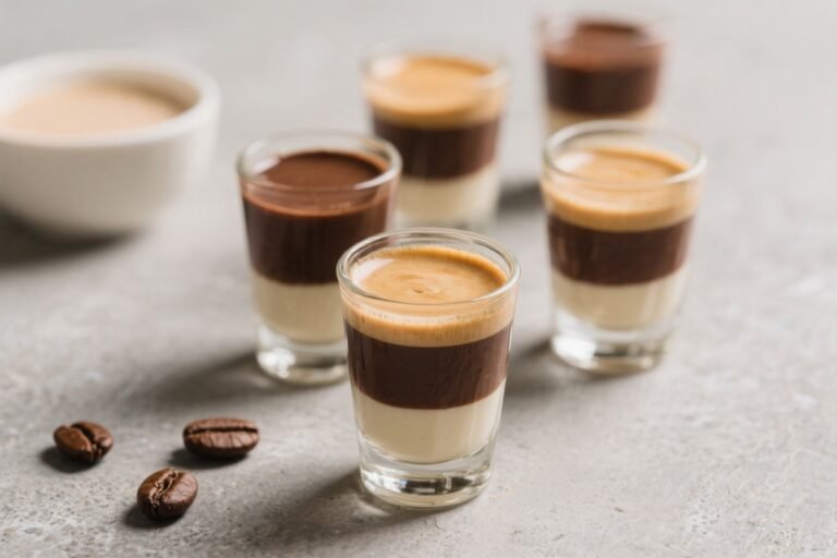 Chocolate Espresso Martini Pudding Shots – Creamy, Boozy, and Party-Ready