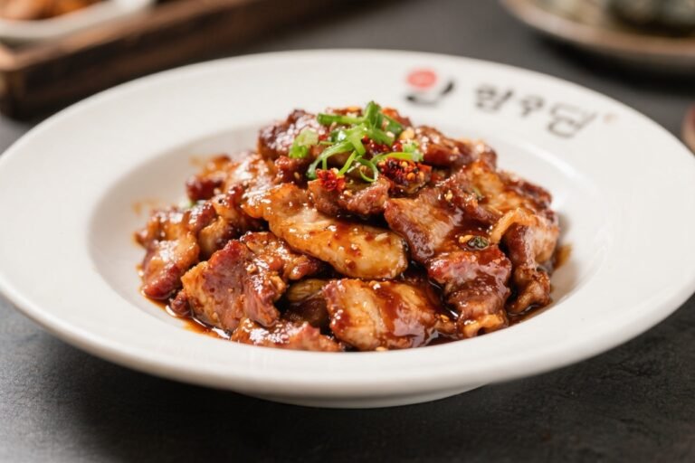 Spicy Pork Bulgogi Recipe (Dwaeji Bulgogi) – Bold, Savory, and Weeknight-Friendly