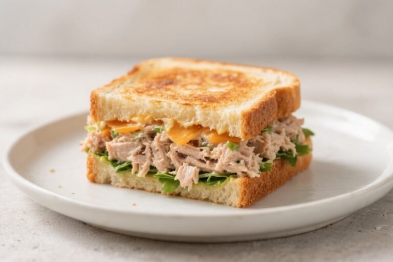 High Protein Easy Tuna Melt Sandwich Healthy – A Fast, Satisfying Meal