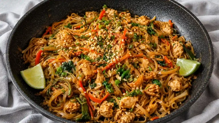Healthy Chicken Pad Thai