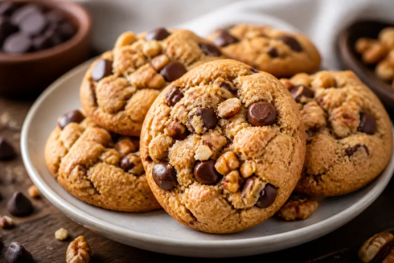 Nutty Chocolate Chip Cookies