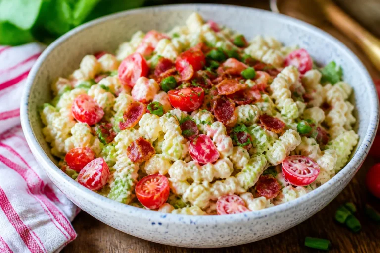 4th of July Creamy BLT Pasta Salad Recipe Pioneer Woman | Easy Perfect Summer Side Dish