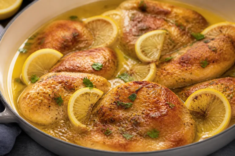 Low Carb Lemon Butter Chicken