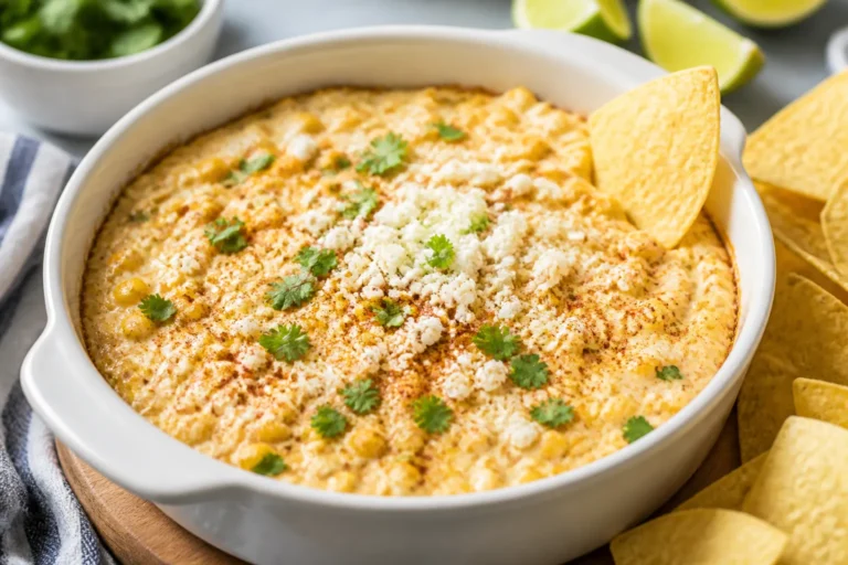 Easy Hot Elote Dip Recipe (Mexican Street Corn)