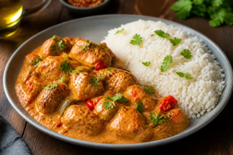 Creamy Peri-Peri Chicken with Rice