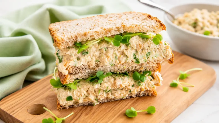 Healthy Chickpea Salad Sandwich