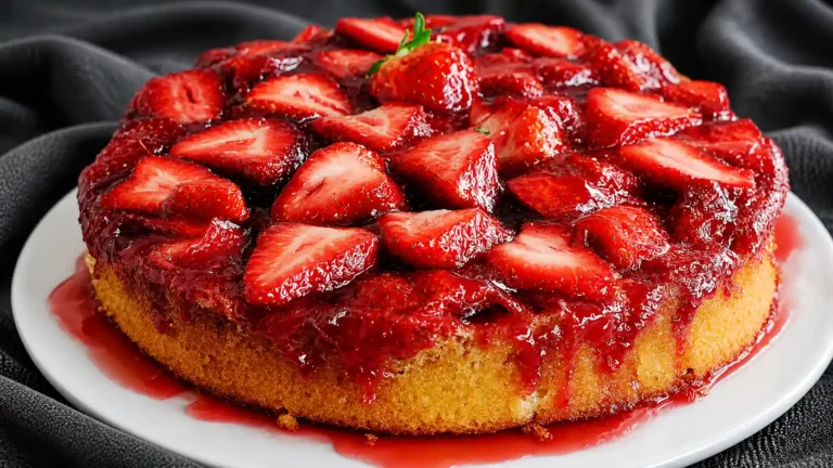 Strawberry Upside Down Cake