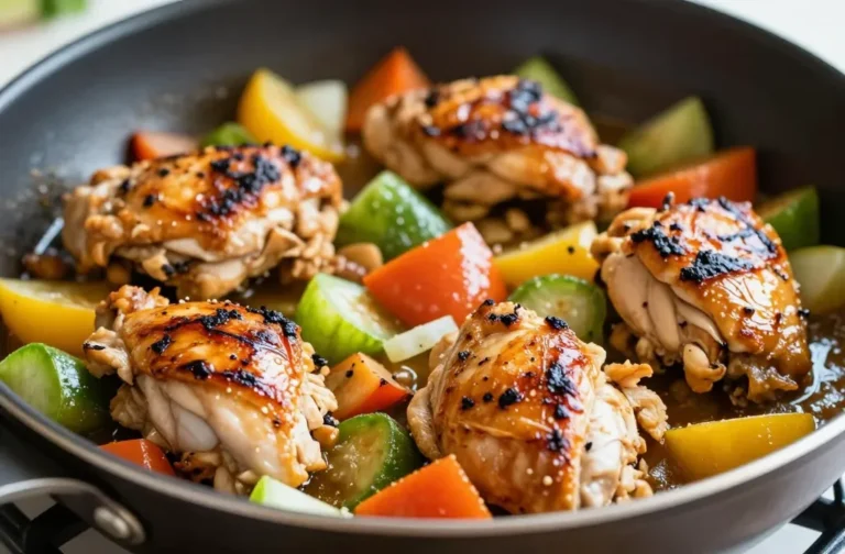 15 Chicken and Frozen Mixed Vegetable Recipes (No Steam From Any Image. Image Must Be Clean and Clear) That Slays the Heat—One-Pan Picks