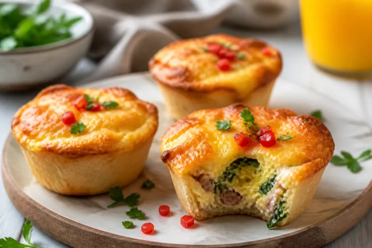 Easy High Protein Breakfast Pies