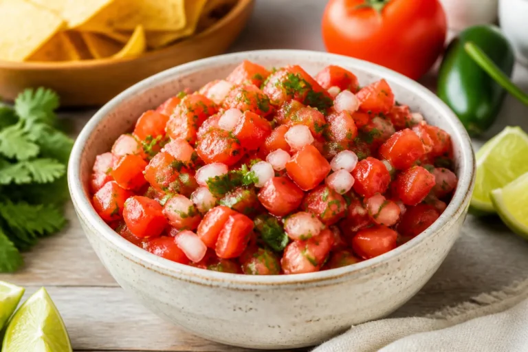 Homemade Salsa Recipe With Fresh Tomatoes Pico de Gallo