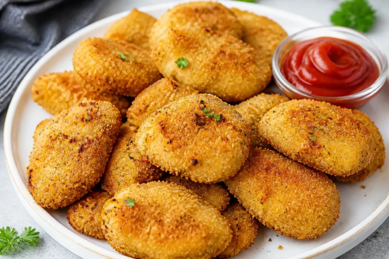 Easy Baked Chicken Nuggets (Made With Canned Chicken)
