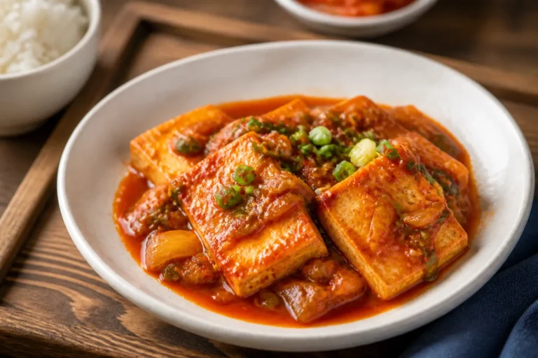 Korean Braised Tofu Recipe (Dubu Jorim)