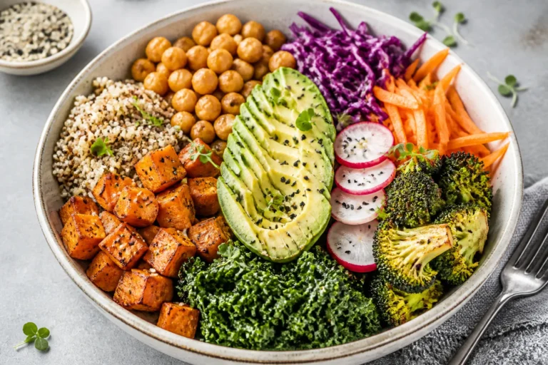 Vegetarian Vegan Buddha Bowl