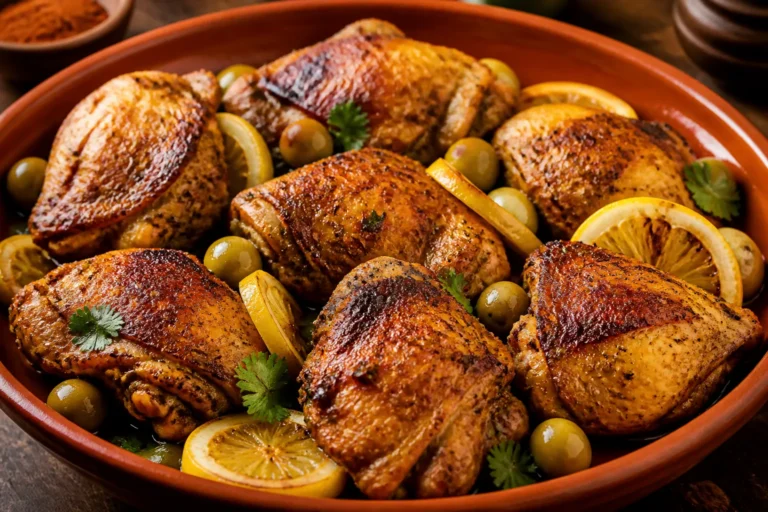 Moroccan Spiced Chicken Thighs