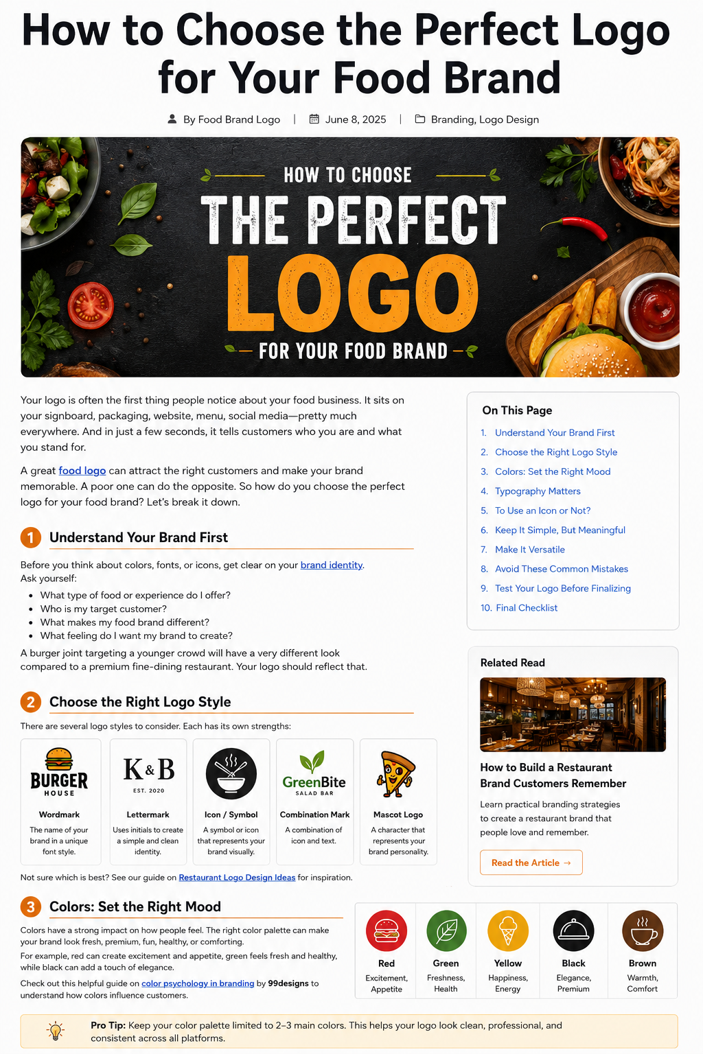 food brand logo 2